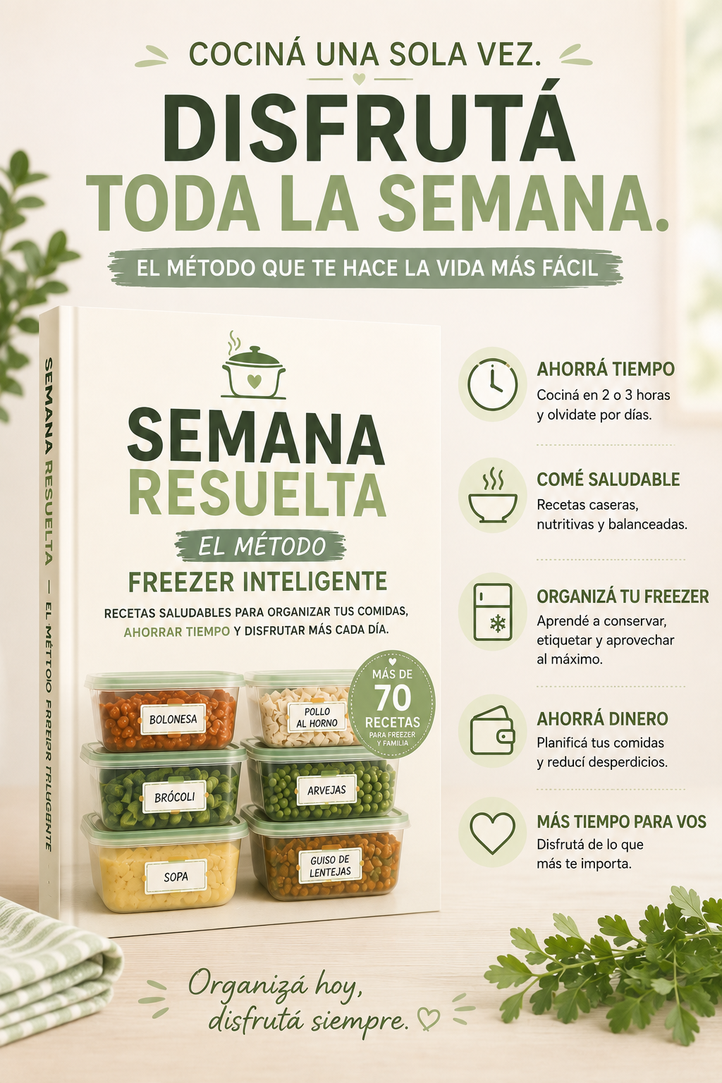 EL MÉTODO FREEZER INTELIGENTE SEMANA Resuelta